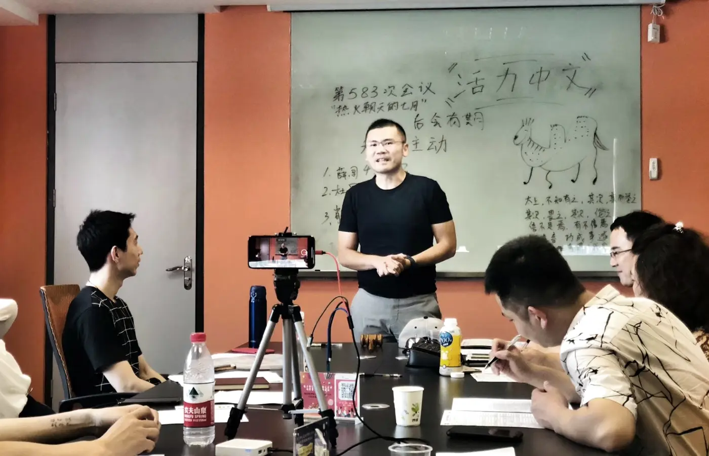 Public speaking first-step milestone
